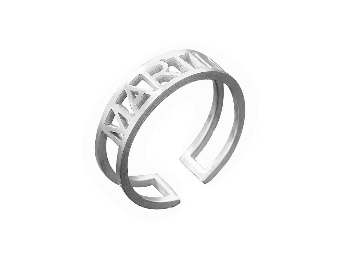 Customized Name Band Ring - Prime & Pure