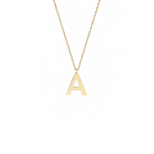 Single Initial Necklace - Prime & Pure
