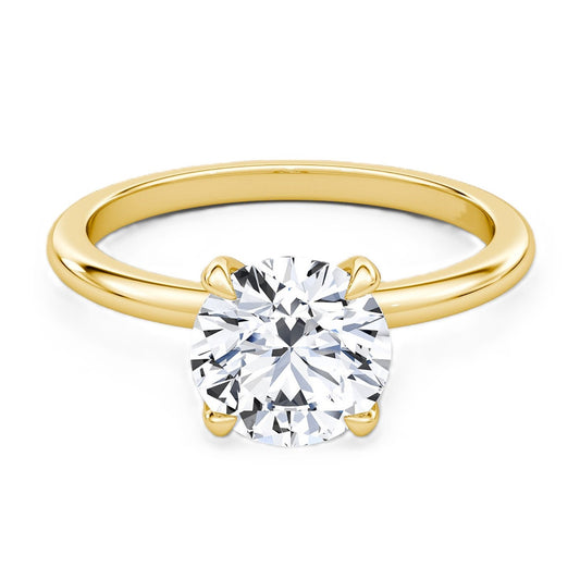 Round Brilliant Cut Diamond Solitaire Ring