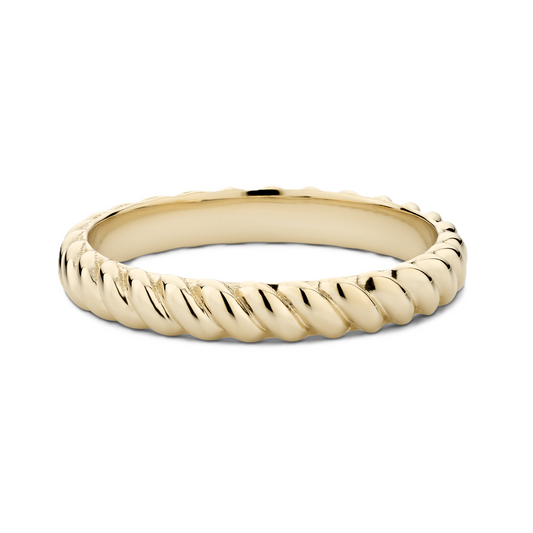 Frankie - Twisted Gold Ring - Prime & Pure