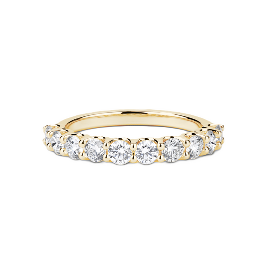 Iconic Diamond Semi-Eternity Ring - Prime & Pure