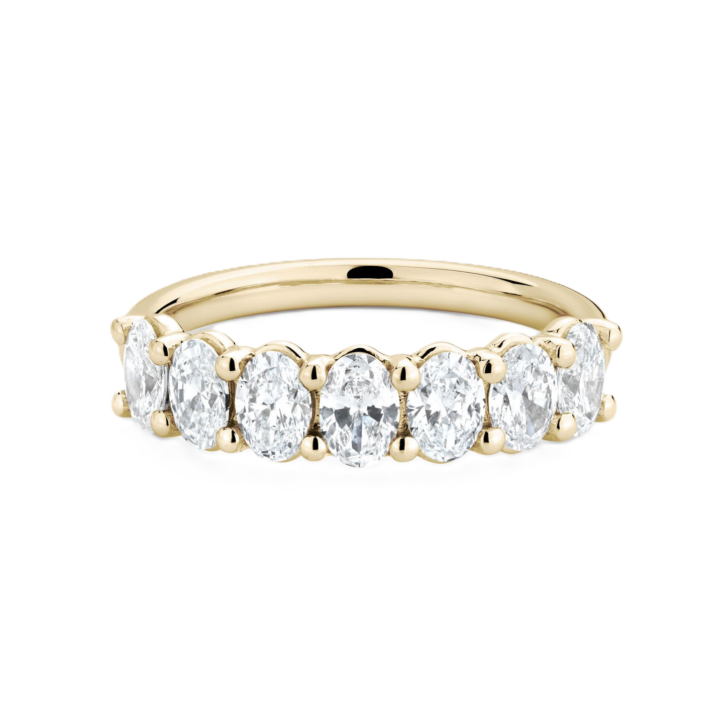 Seven Oval-Cut Diamonds Ring - Prime & Pure