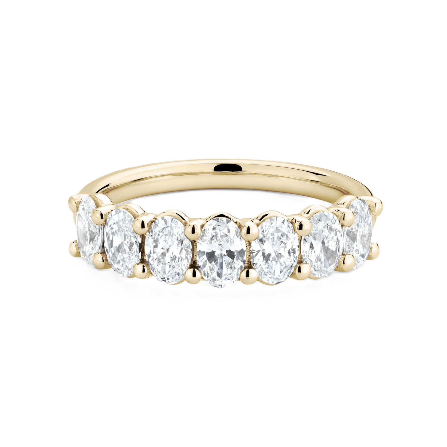 Seven Oval-Cut Diamonds Ring - Prime & Pure