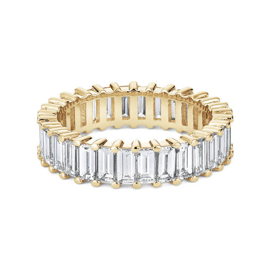 Eternity Ring with Baguette Diamonds - Prime & Pure
