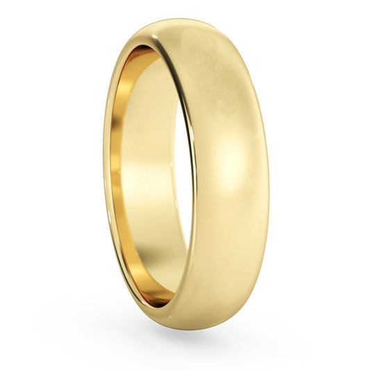D-Cut Wedding Ring - 5mm width - Prime & Pure