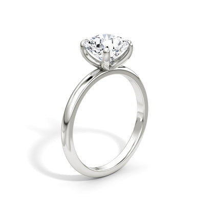 Cushion Cut Diamond Solitaire Ring - Prime & Pure