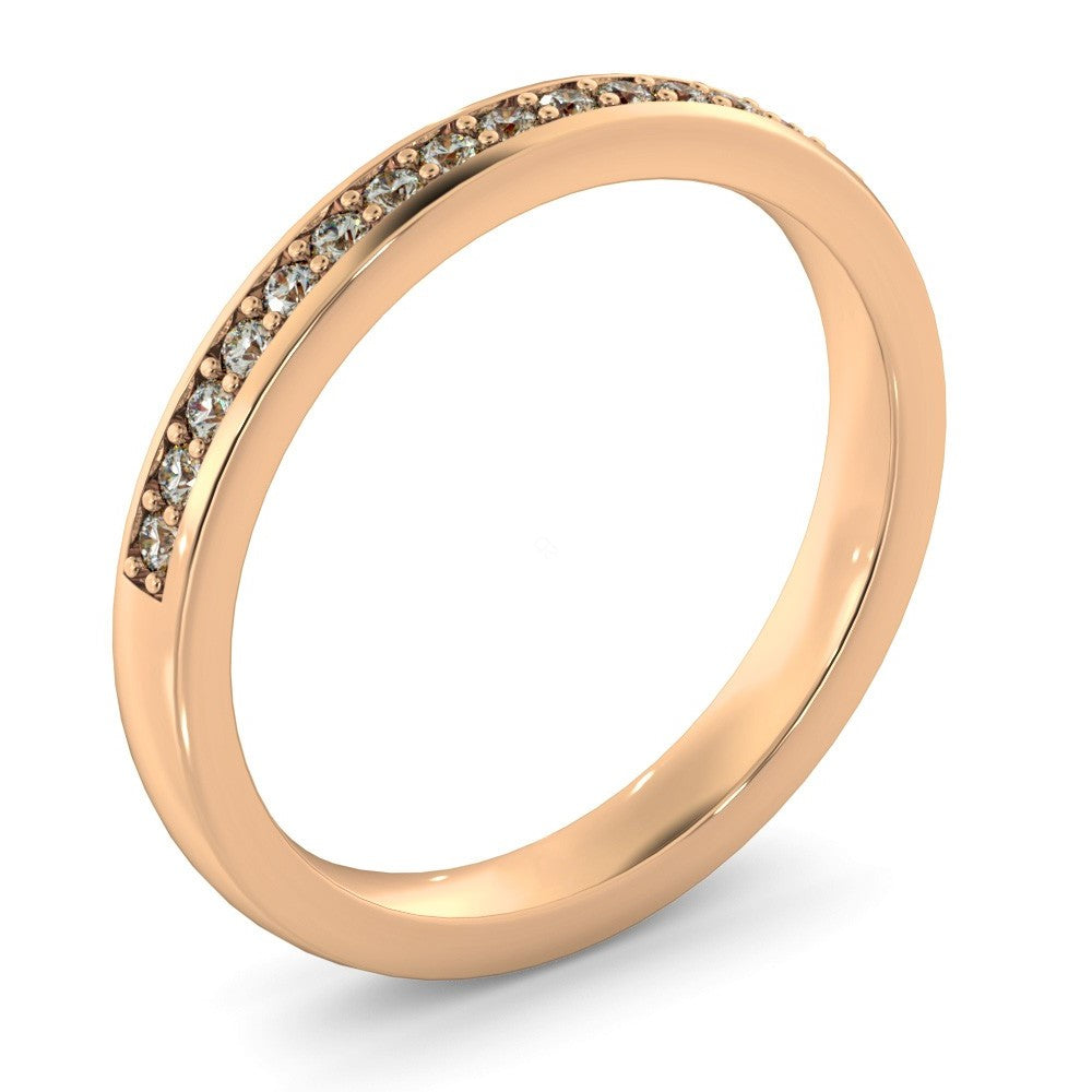 Beads & Bright Cut Diamond Band Ring - Prime & Pure