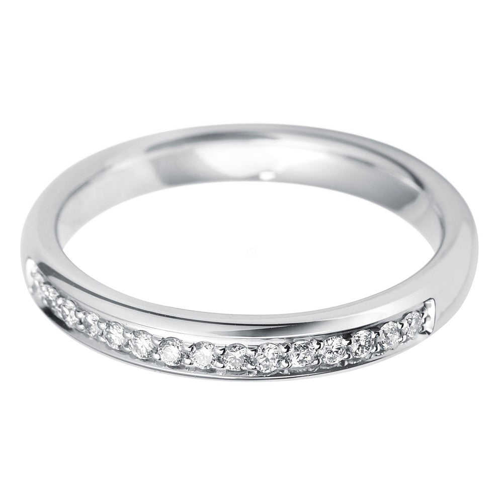 Beads & Bright Cut Diamond Band Ring - Prime & Pure