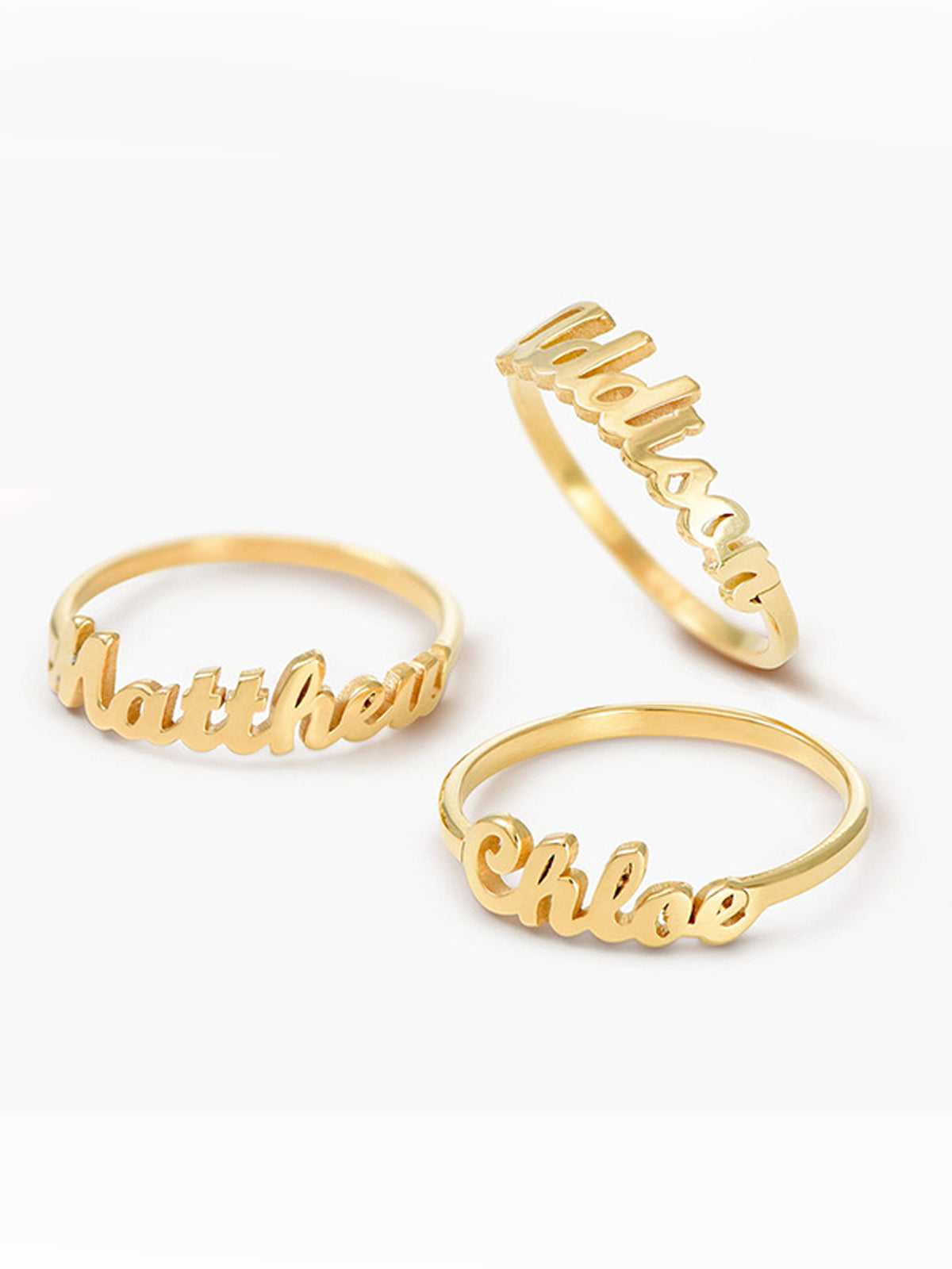 Simple Name Ring - Prime & Pure