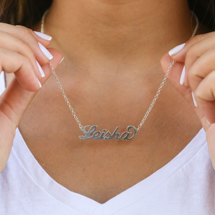 Sterling Silver Name Necklace by Prime & Pure Australia - Prime & Pure