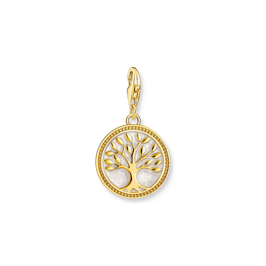 THOMAS SABO Yellow-Gold Plated Tree Of Love Charm - Prime & Pure