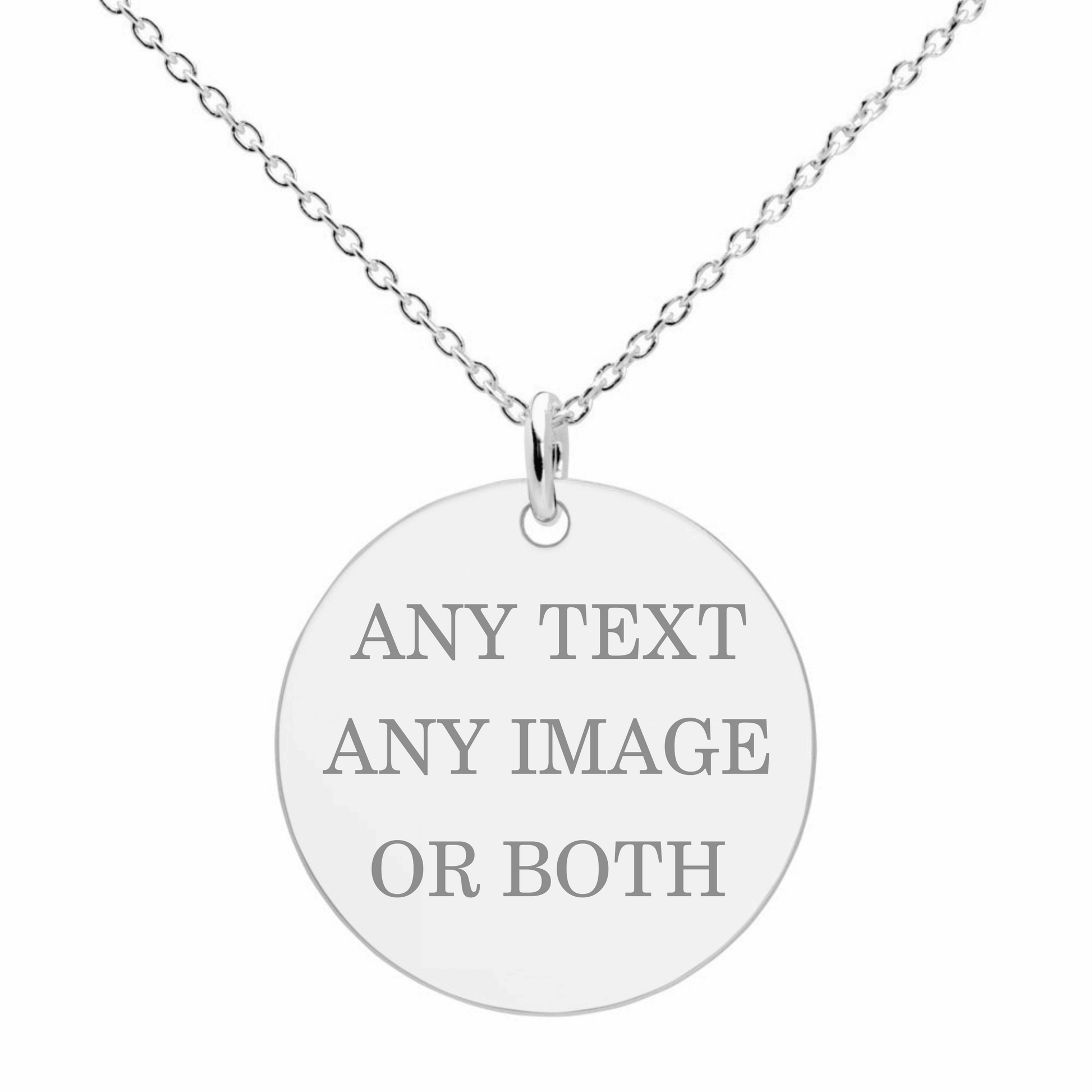 White gold best sale locket engraved
