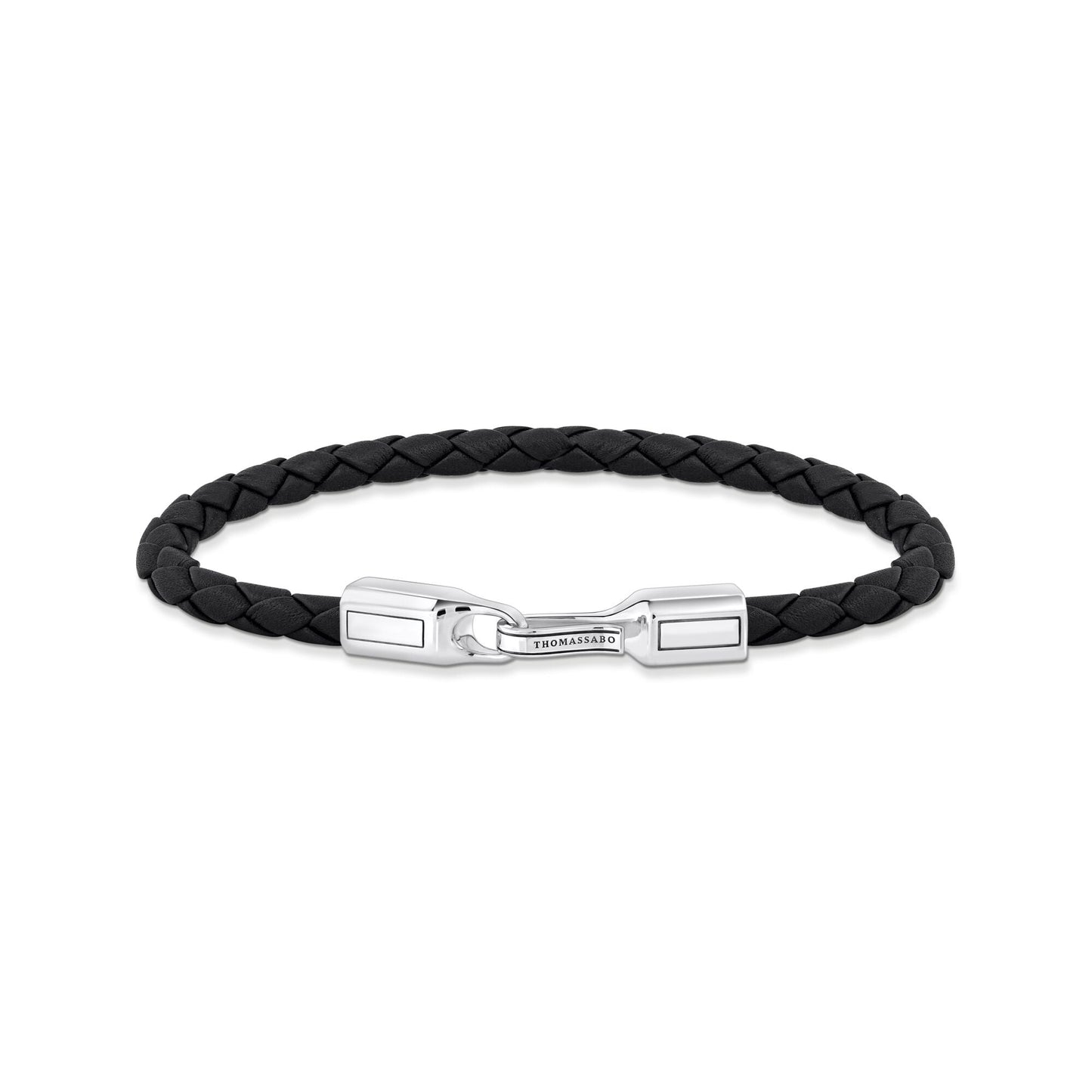 THOMAS SABO Black Leather Bracelet - Prime & Pure