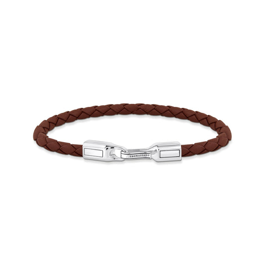 THOMAS SABO Brown Leather Bracelet - Prime & Pure