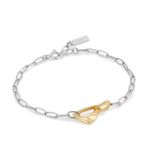 Ania Haie Silver Arrow Link Chunky Chain Bracelet - Prime & Pure