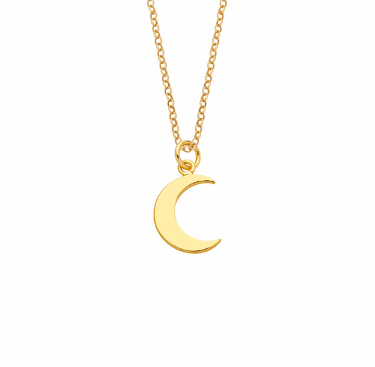 Crescent moon necklace - Prime & Pure