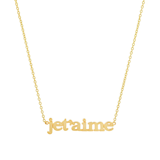 JE T'AIME Necklace - Prime & Pure