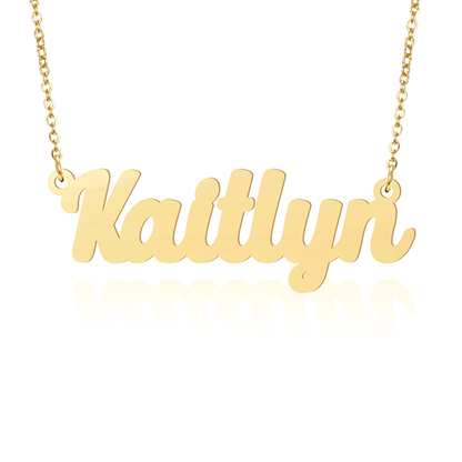 Kaitlyn 2025 name necklace