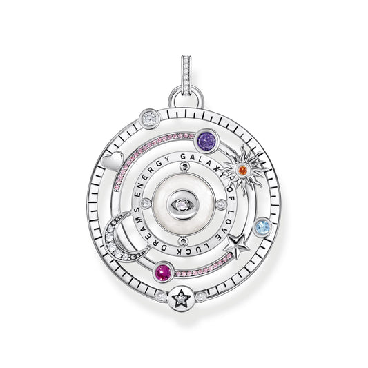 THOMAS SABO Cosmic Silver Pendant with Colourful Stones - Prime & Pure