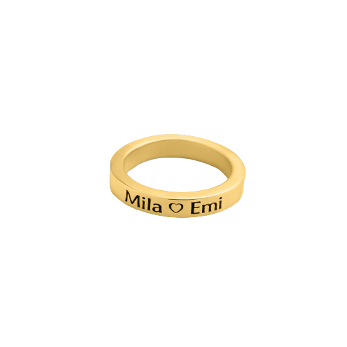 Personalized Classic Ring - Prime & Pure