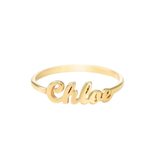 Simple Name Ring - Prime & Pure