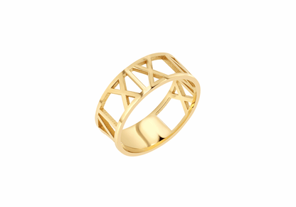 Roman Numeral Ring - Prime & Pure