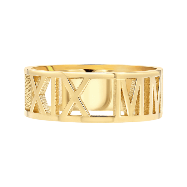 Roman Numeral Ring - Prime & Pure