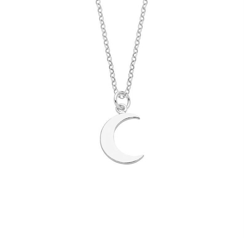Crescent moon necklace - Prime & Pure