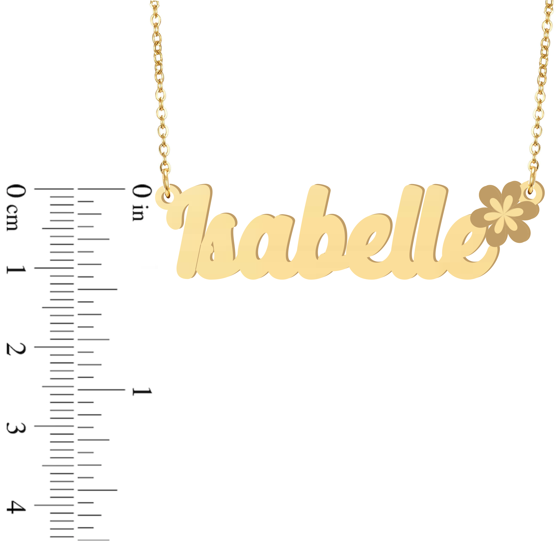 Isabella store gold necklace