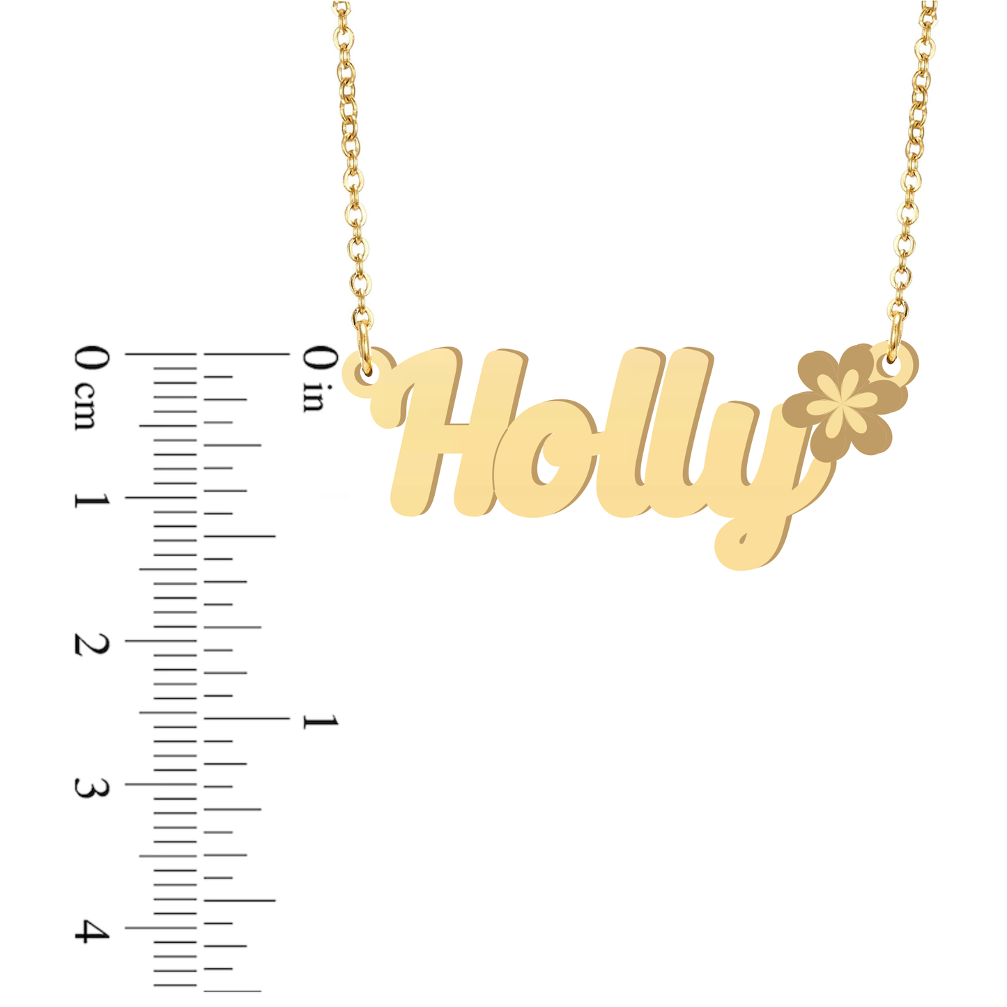 Holly name best sale necklace