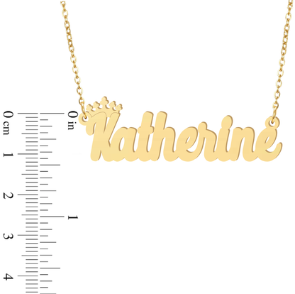 Katherine name necklace deals
