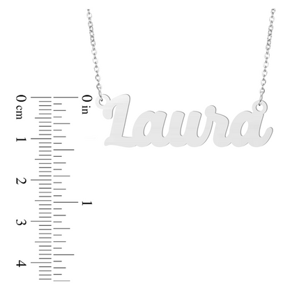 Laura name necklace online