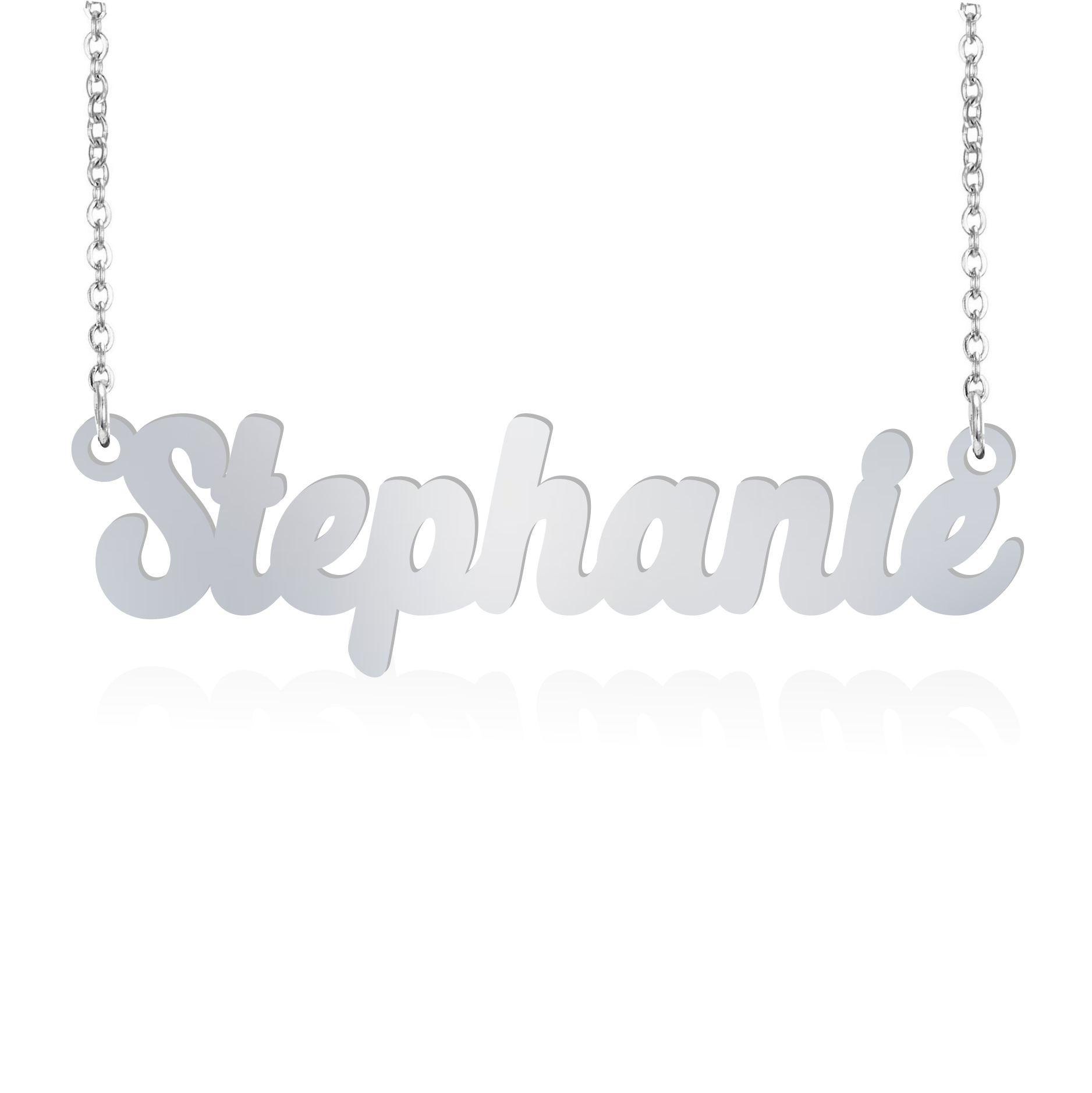 Stephanie name deals necklace