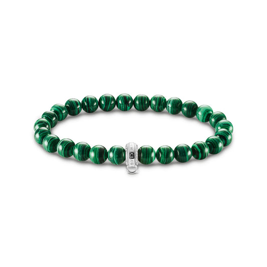 THOMAS SABO Charm Bracelet Green Stones - Prime & Pure