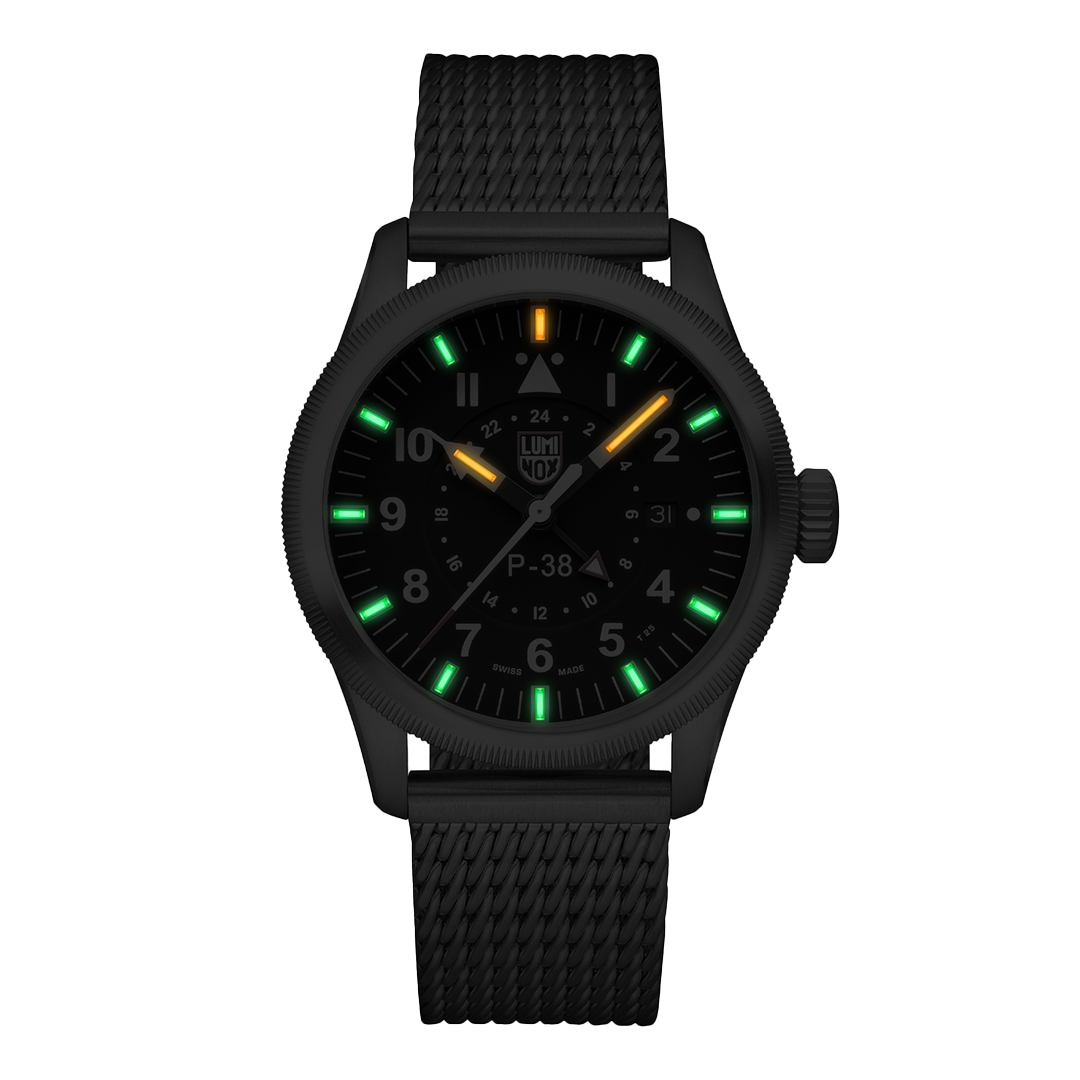 Luminox P38 LIGHTNING® Stainless Steel 42mm Men's Watch - XA.9522 - Prime & Pure
