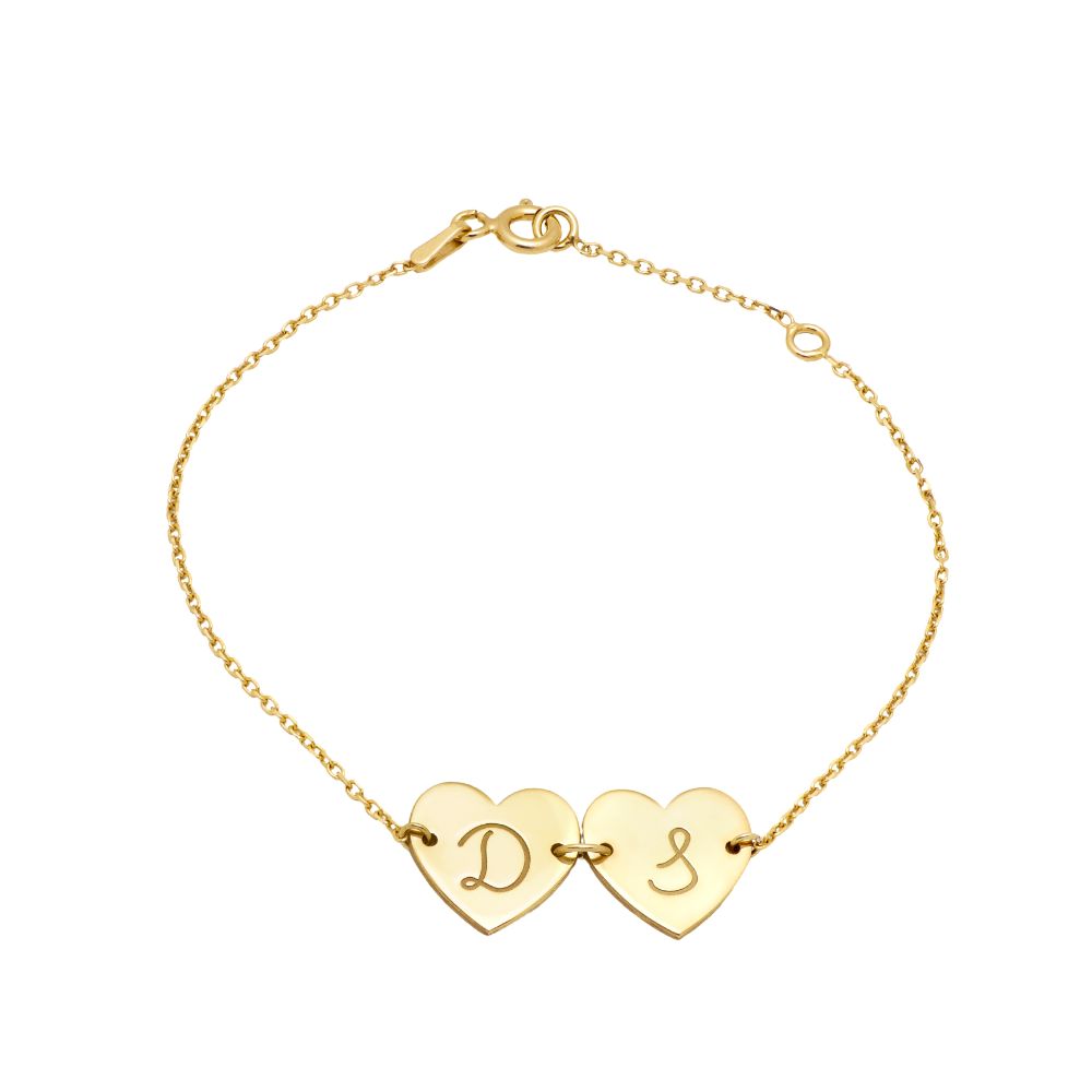 Double Hearts Bracelet - Prime & Pure