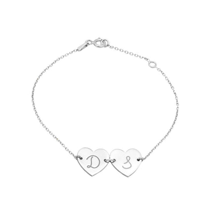 Double Hearts Bracelet - Prime & Pure