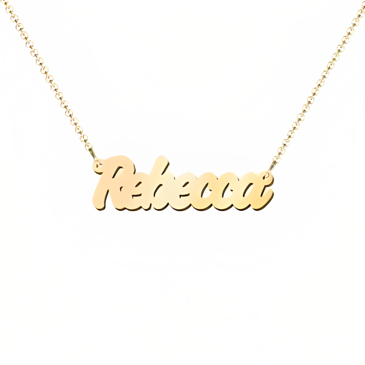 Gold Name Chain Necklace By Prime & Pure Australia - Prime & Pure