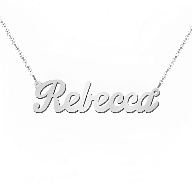 Sterling Silver Name Necklace by Prime & Pure Australia - Prime & Pure