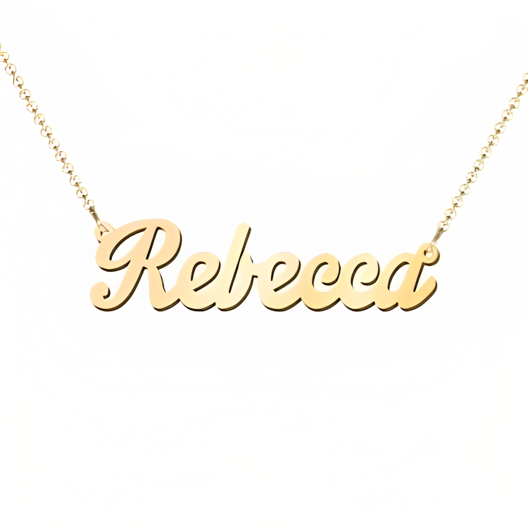 Gold Name Chain Necklace By Prime & Pure Australia - Prime & Pure