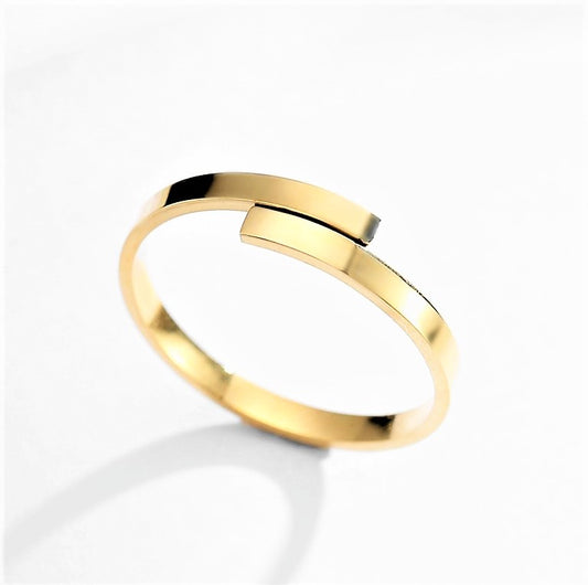 Engraved Double Name Ring - Prime & Pure