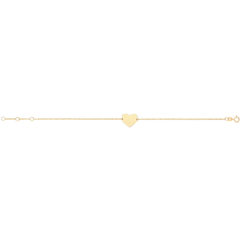 Engraved Heart Bracelet - Prime & Pure