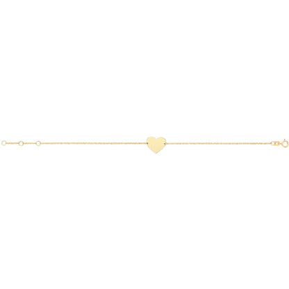 Engraved Heart Bracelet - Prime & Pure