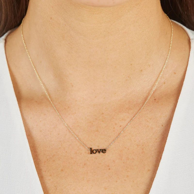 Love in arabic deals necklace