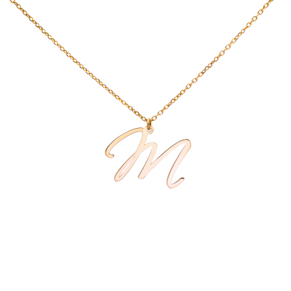 Monogram Custom Letter Necklace - Prime & Pure