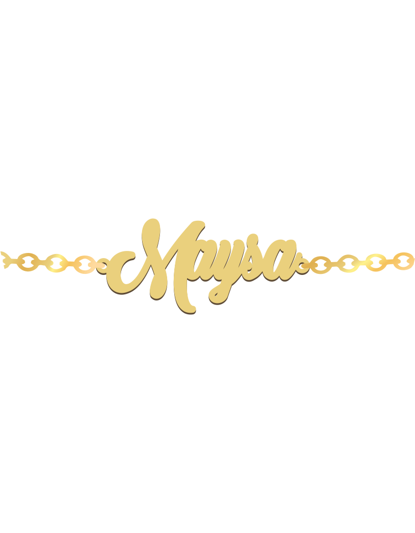 B 2025 name bracelet