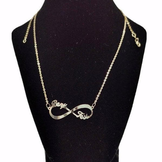 Gold Infinity Necklace - Prime & Pure
