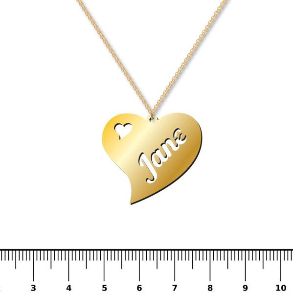 Heart Name Necklace - Prime & Pure