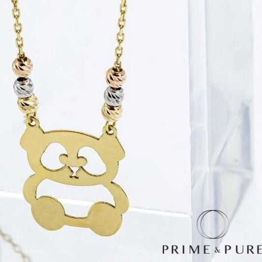 Teddy Bear Necklace - Prime & Pure