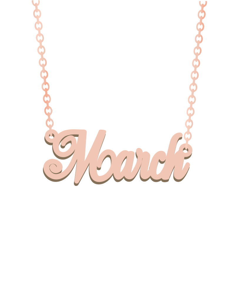 Chain with name gold deals